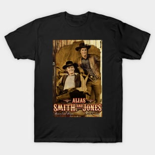 Alias Smith And Jones Cult TV Fan Art Design T-Shirt